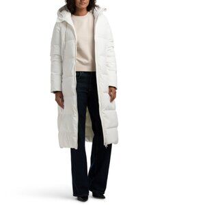 SAVE THE DUCK Off White Missy Hooded Parka